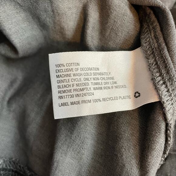 Rachel Comey x Target Gray Chambray Puff Sleeve Rustic Midi Dress womens 4 new - Picture 12 of 12